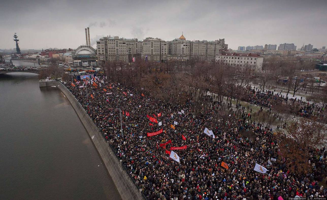 Митинг на Болотной площади Москвы 10 декабря 2011 года