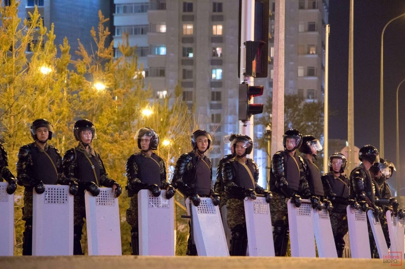 Спецназ против граждан, к счастью, не пришлось применять
