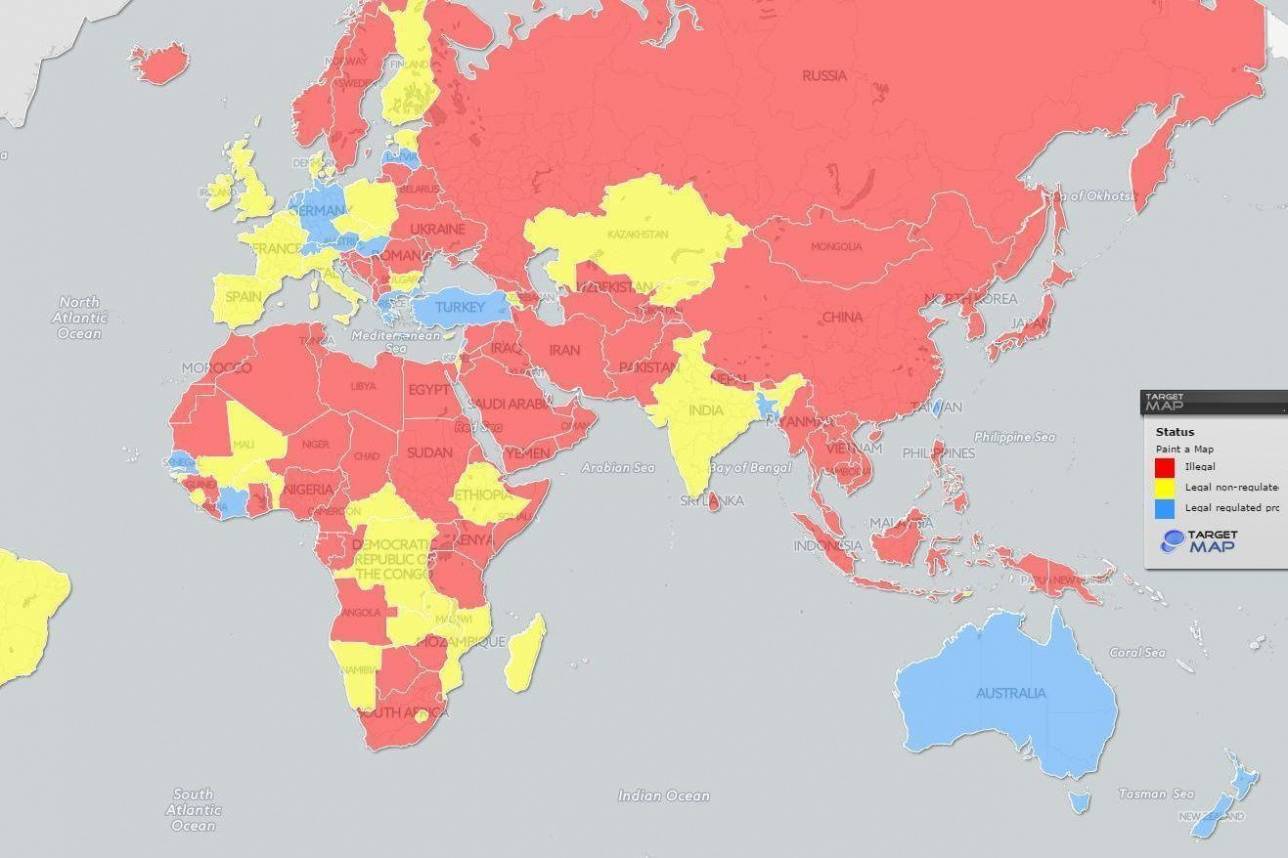 Карта проституции 