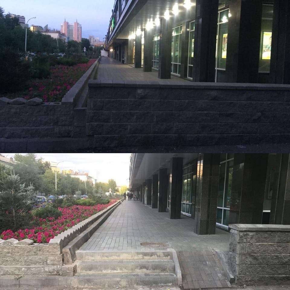 Благоустройство района "Сарыарка"