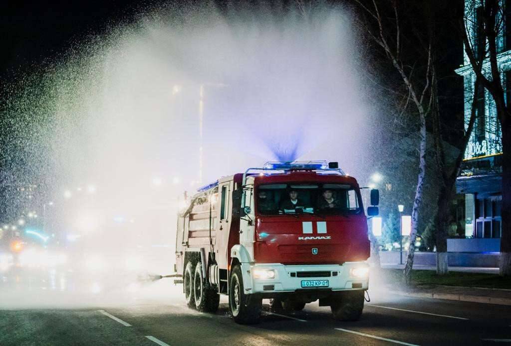 Дезинфекция в столице