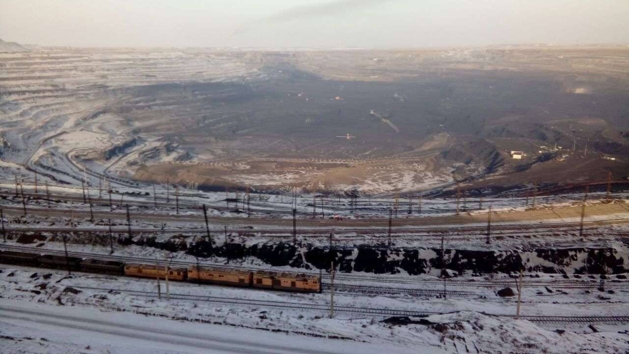 Угольный разрез "Богатырь" в Павлодарской области