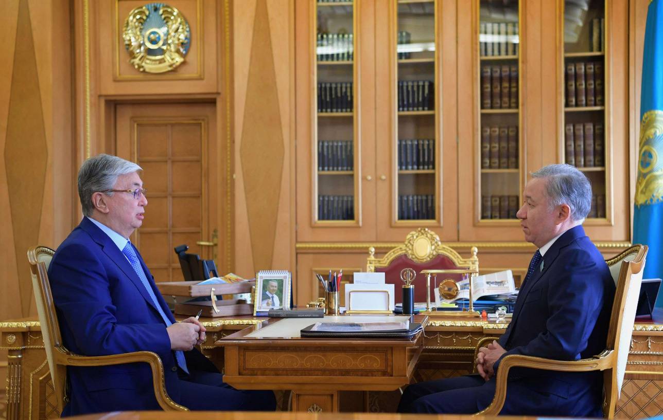 Токаев принял Нурлана Нигматулина