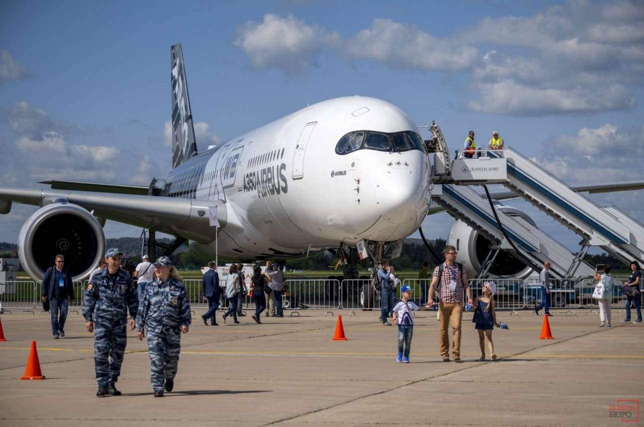 A350-900 на статике