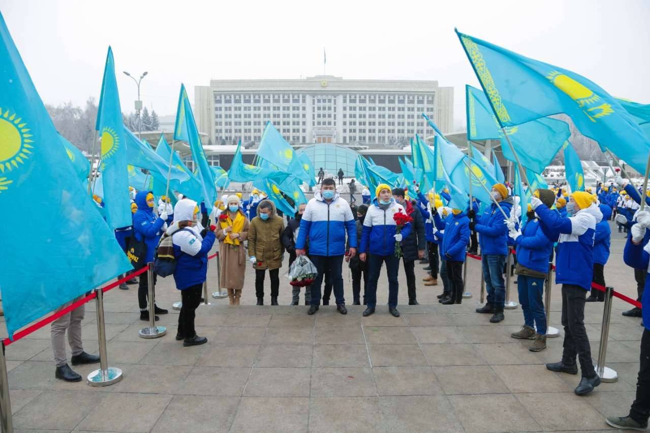 Акция в честь героев Независимости