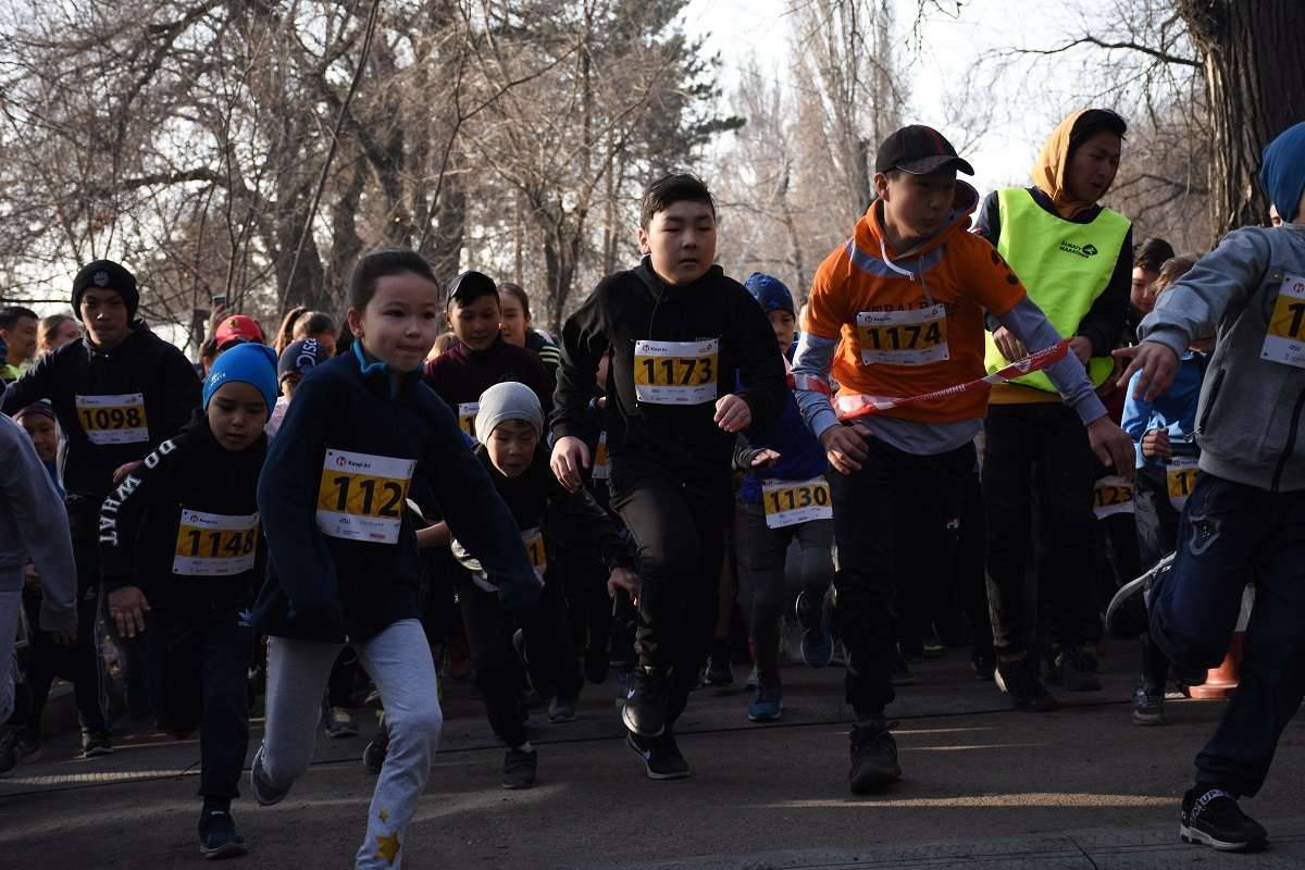 Весенний забег в Алматы