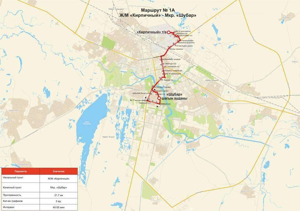 Схема движения маршрута для слабовидящих