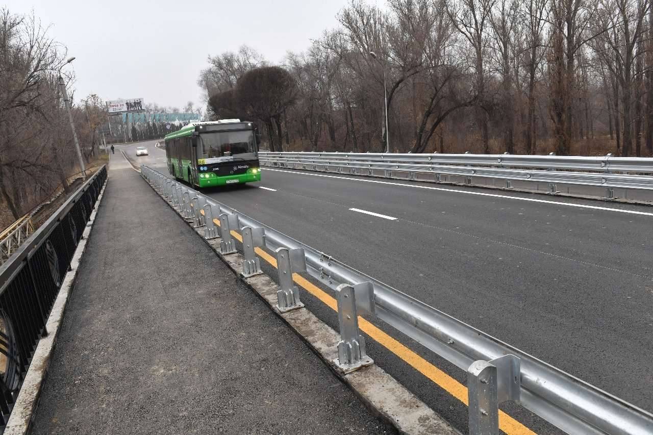 Мосту через реку Малая Алматинка 