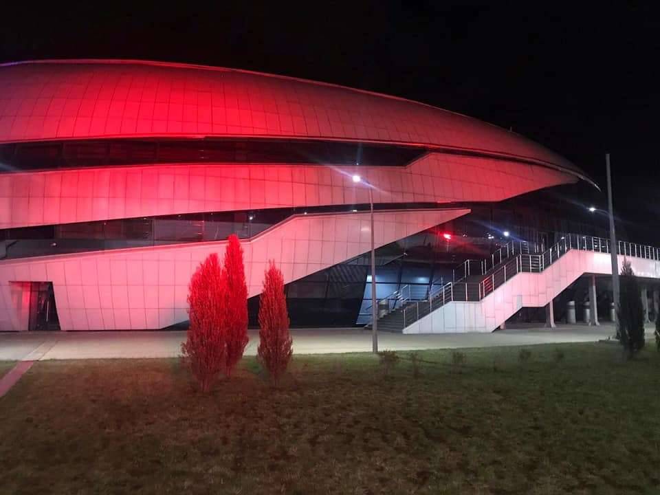 Ледовый дворец Halyk Arena в Алматы