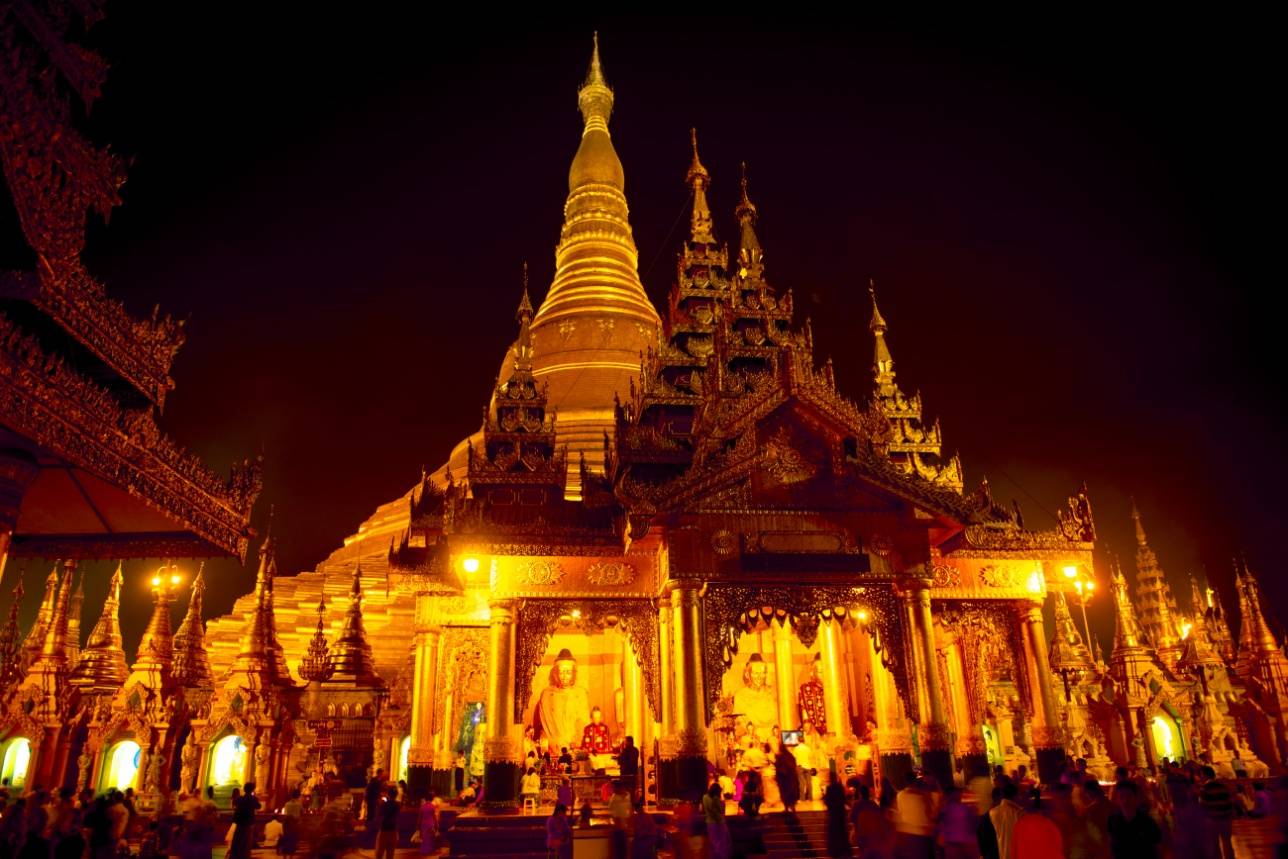 Пагода Шведагон Shwedagon Pagoda (Янгон)