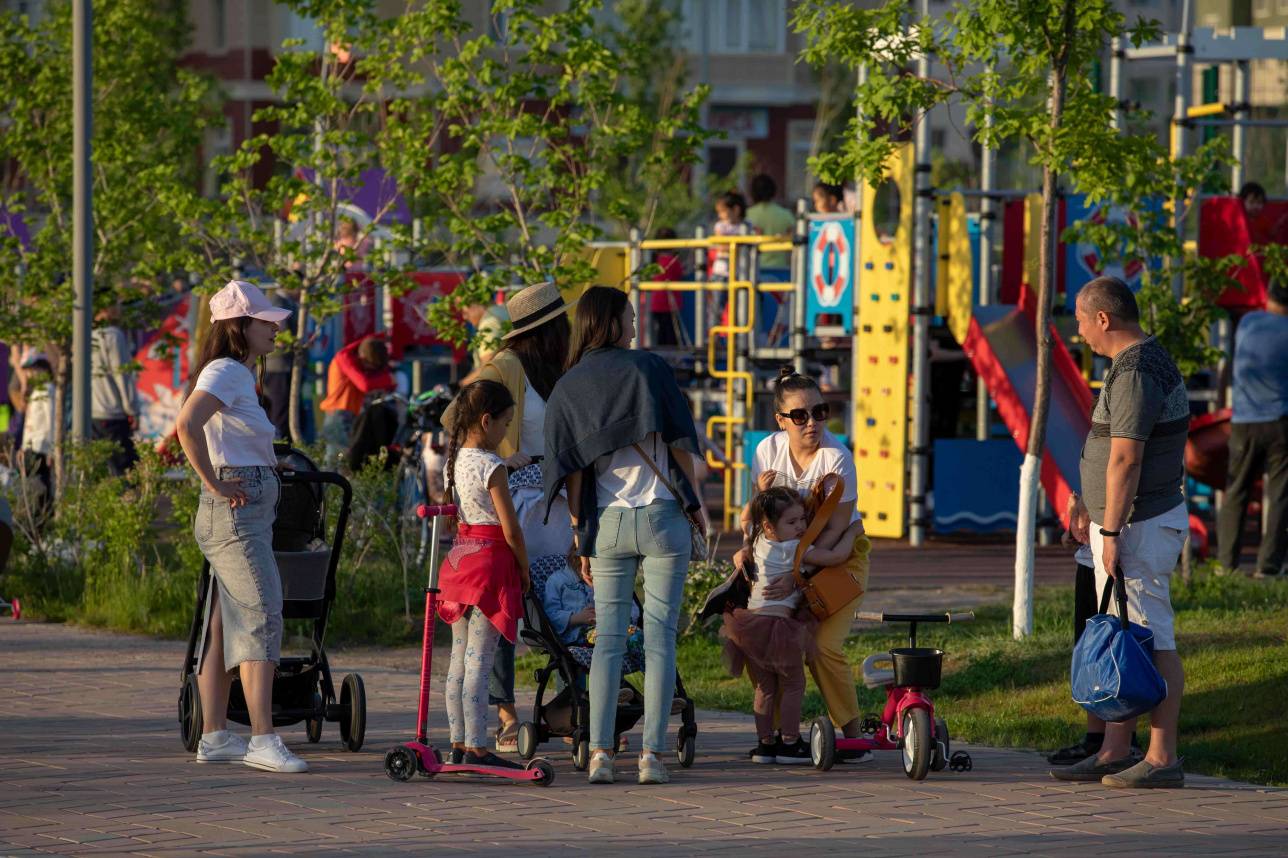 Ботанический сад в Нур-Султане