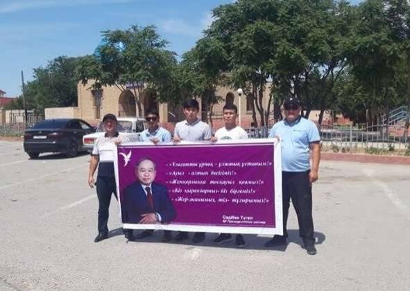 Агитация прошла в Туркестане