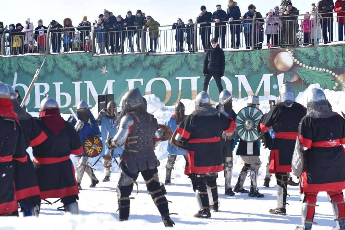 В сражениях приняли участие "воины" четырёх стран