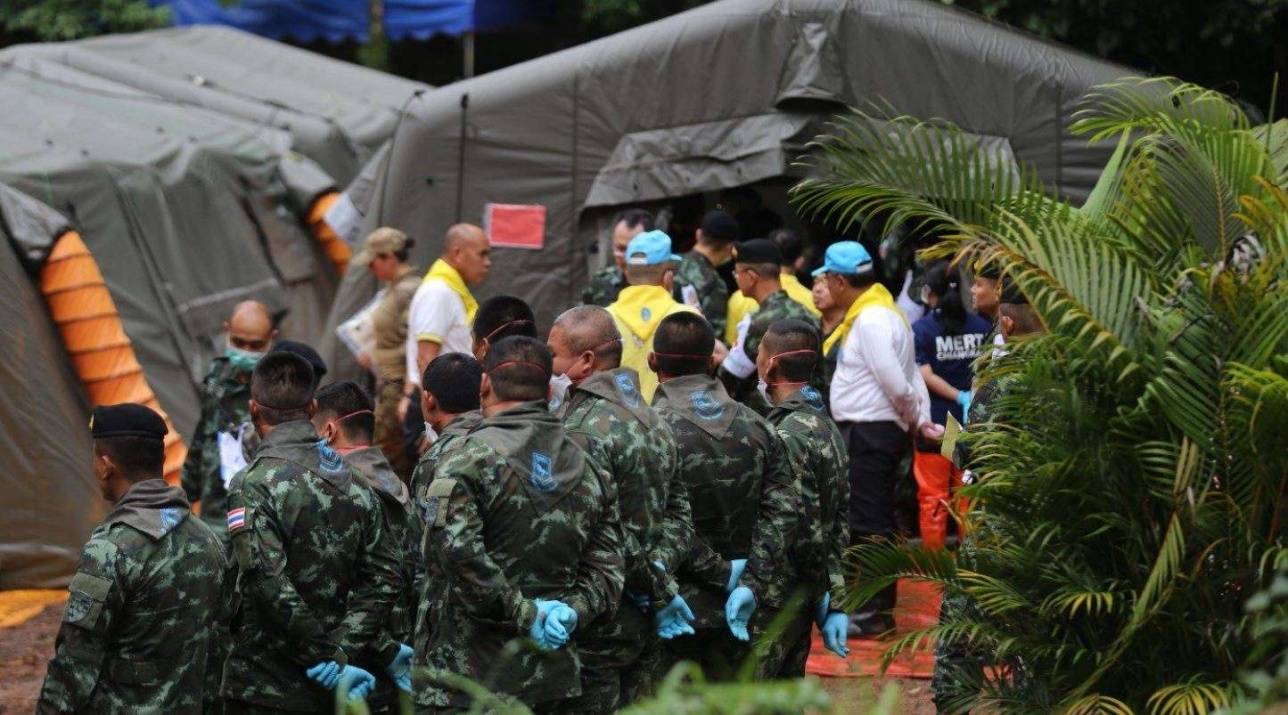 В Тайланде готовятся ко второму дню операции по спасению мальчиков