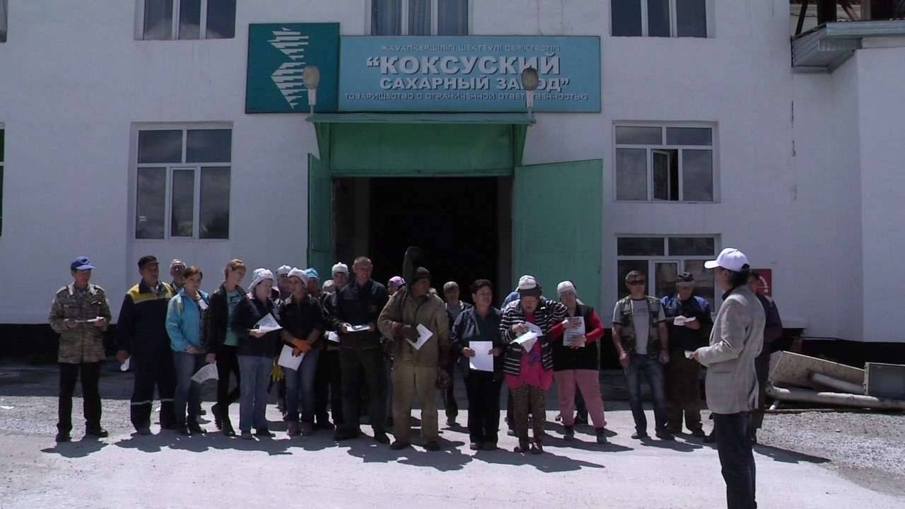 Встреча штаба Косанова с избирателями в Атырау