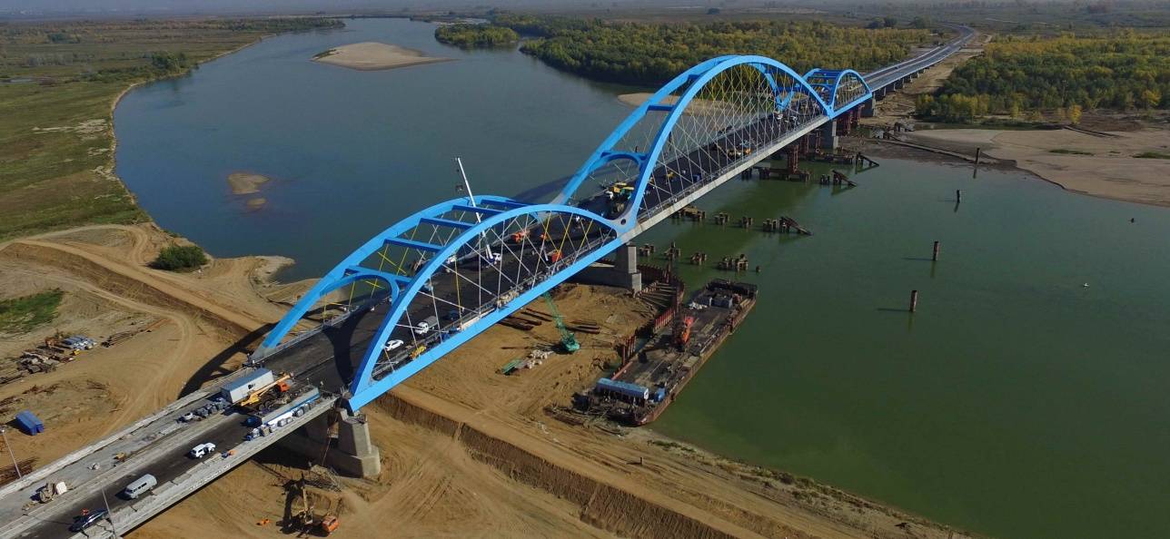 Новый мост через Иртыш