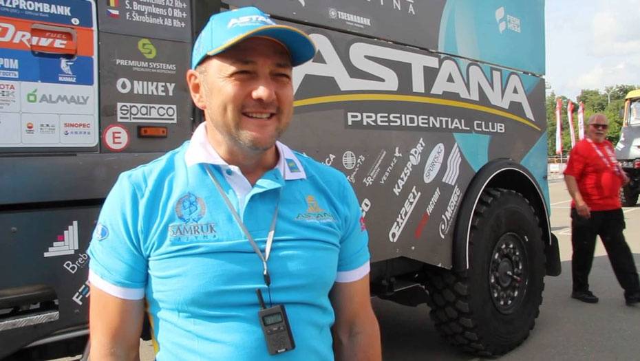 Капитан команды Astana Motorsports Артур Ардавичус