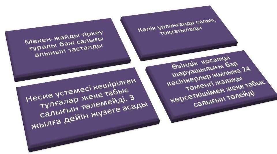 Егер салық төлеуші салық органының түсіндіруі бойынша әрекет етіп, оның соңында сол позиция өзгеріп кеткен болса, айыппұл, өсімпұл қолданылмайды