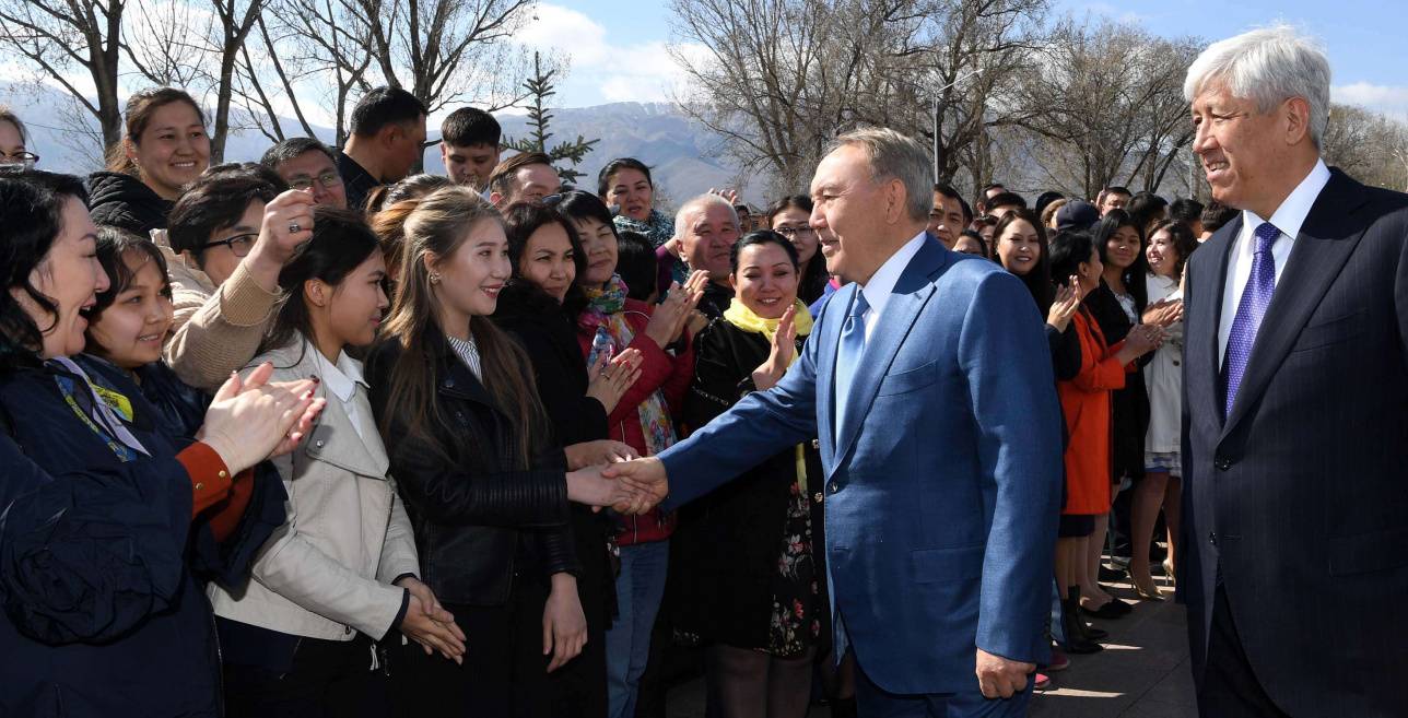 Нурсултан Назарбаев в Шамалгане