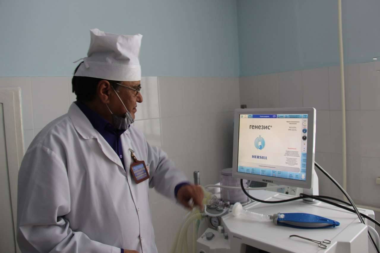 Новое оборудование подарили отделению реанимации и