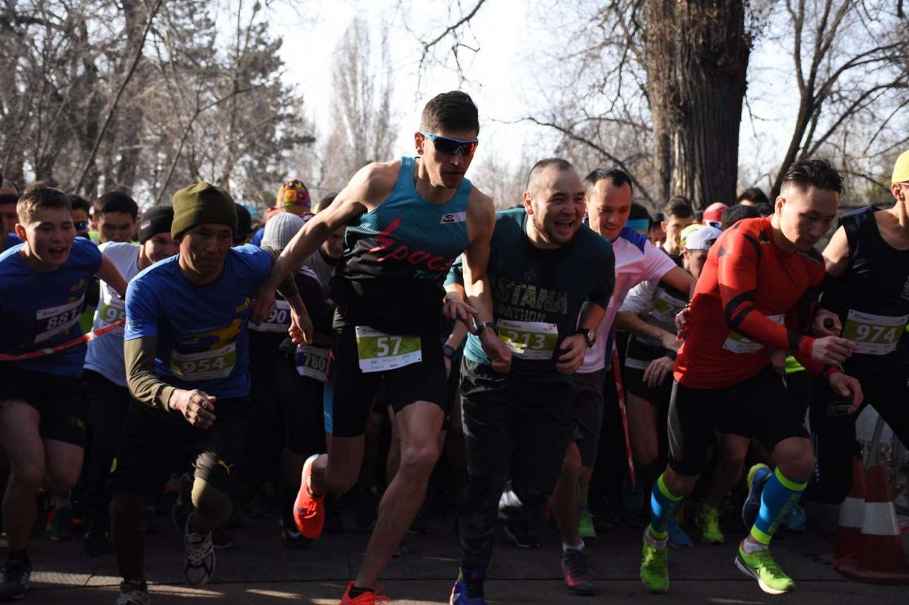 Весенний забег в Алматы