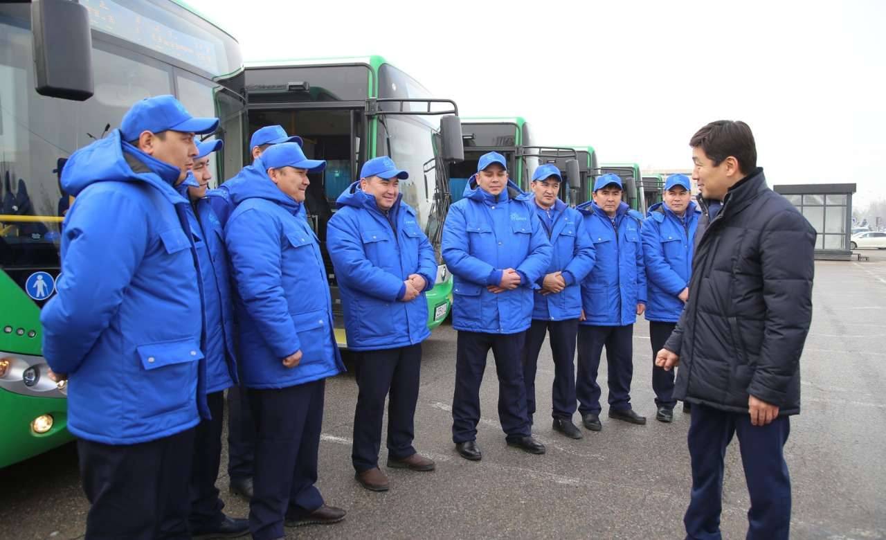 Байбек встретился с водителями