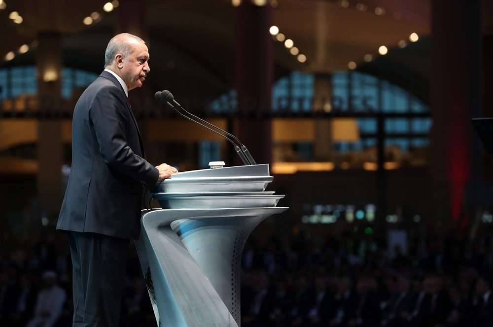 Эрдоган открыл первый этап нового аэропорта Турции