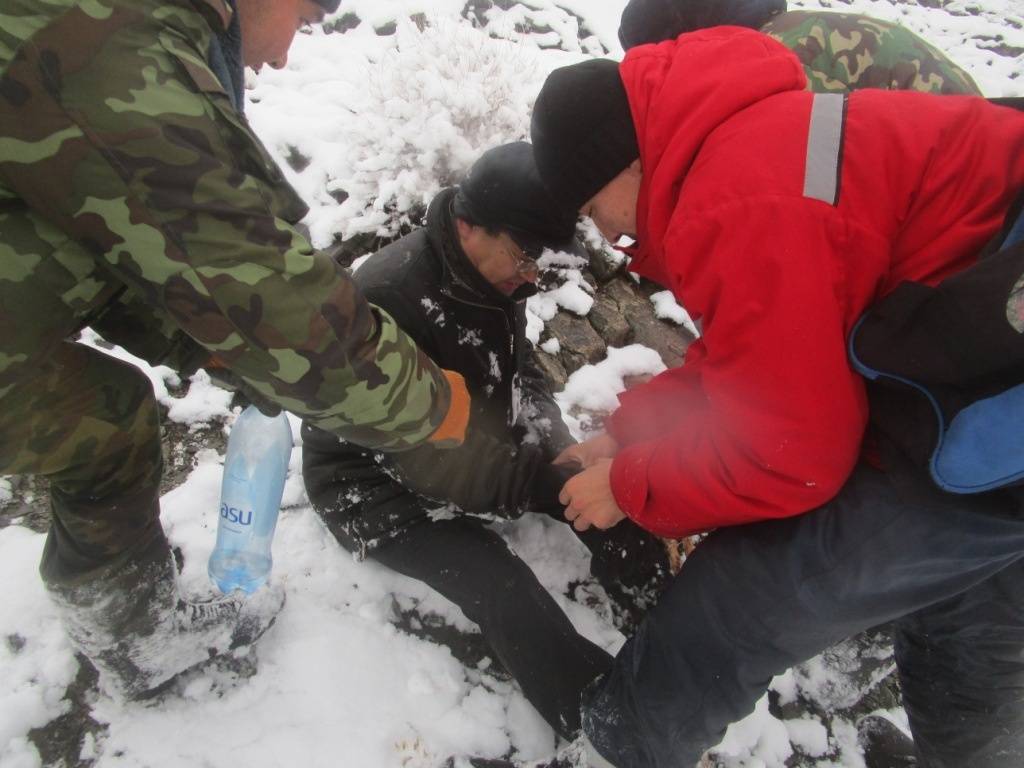 Мужчине потребовалась госпитализация