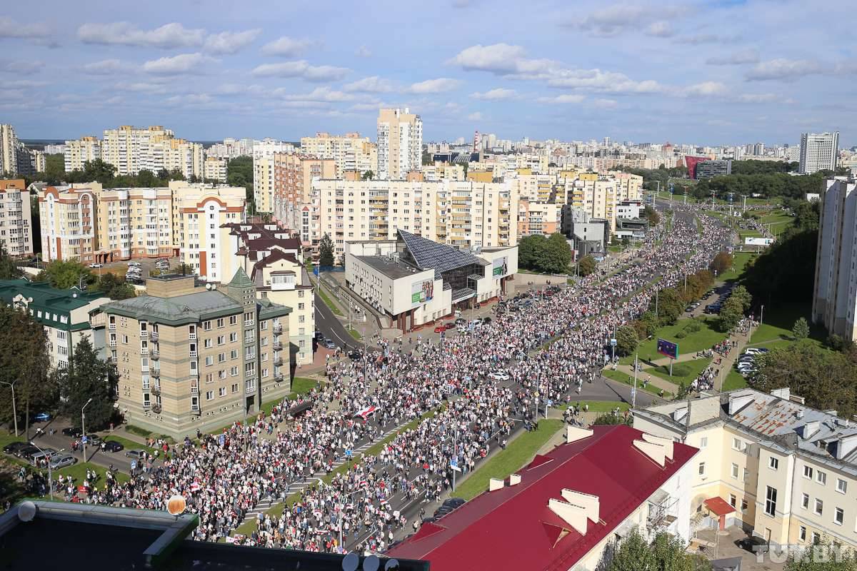 Протесты в Беларуси