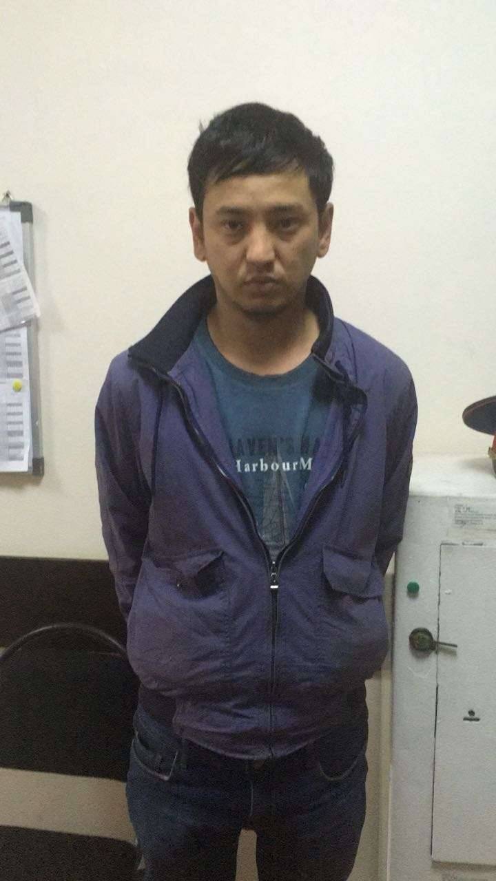 Один из задержанных