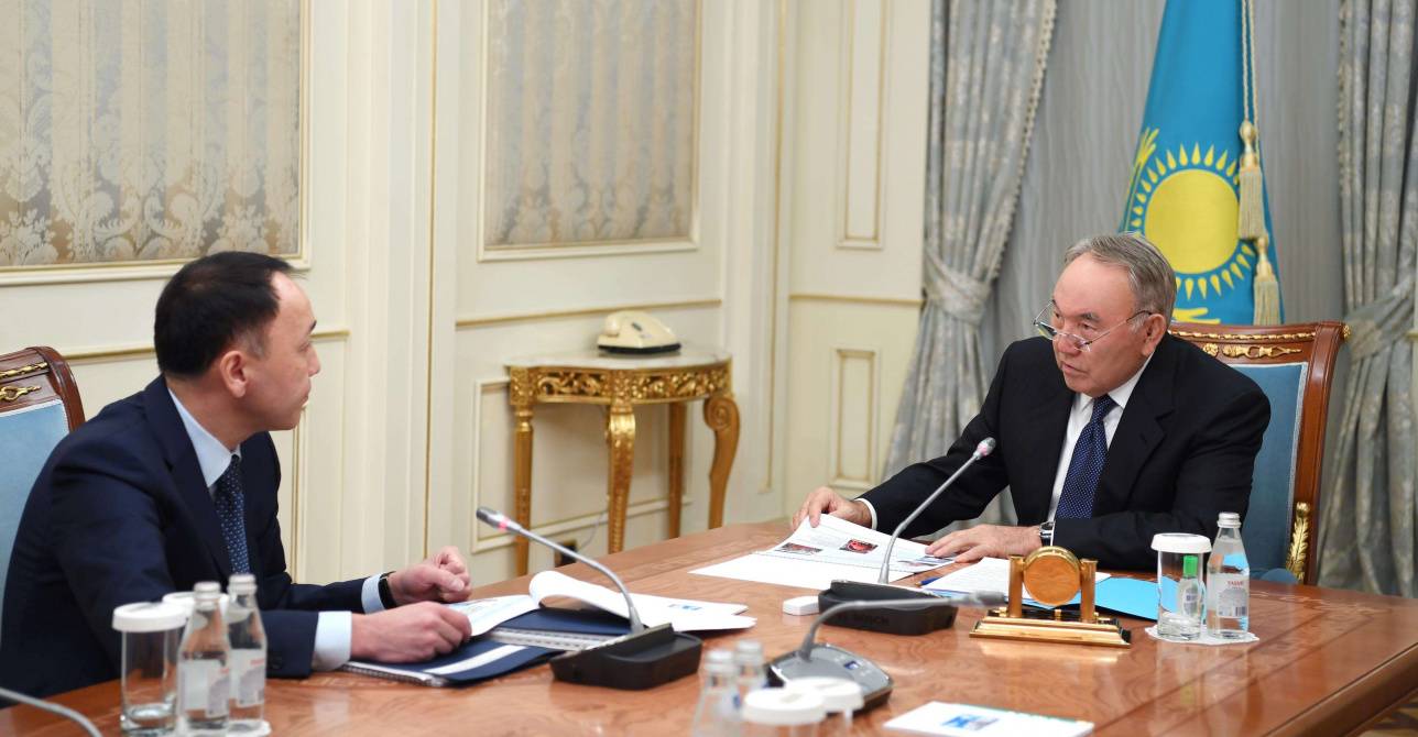 Встреча с акимом Костанайской области Архимедом Мухамбетовым