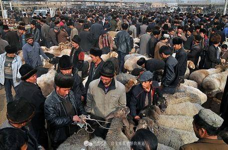 Қытайдың қашқар қаласындағы құрбан айт
