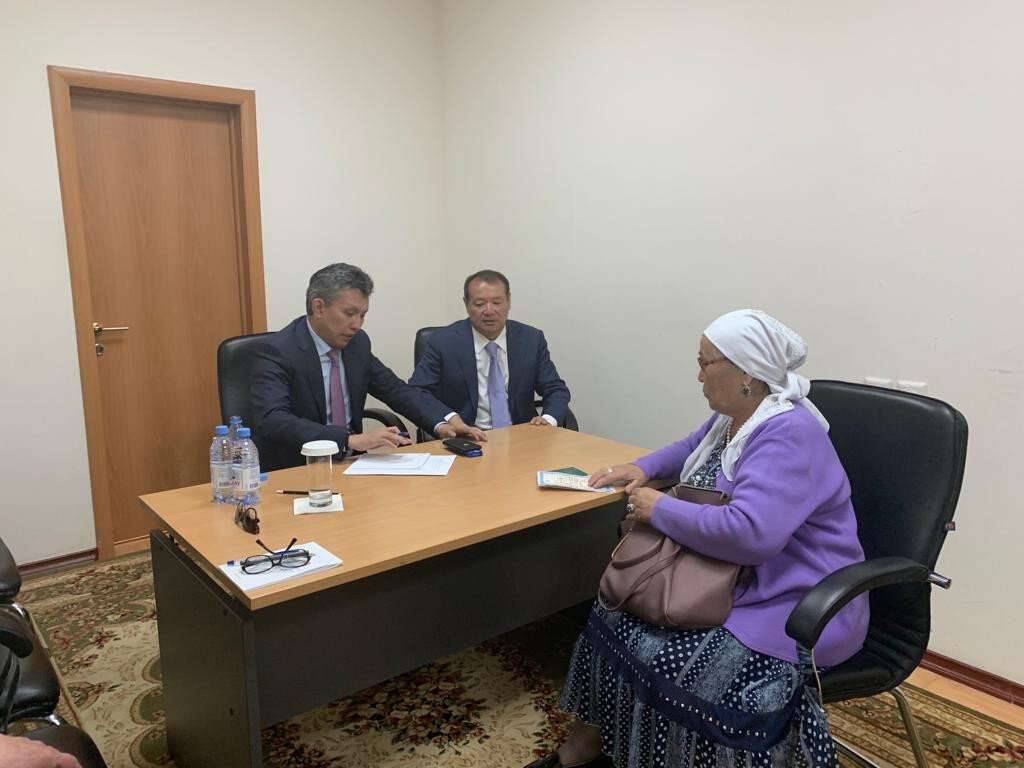 Султанов на личном приёме