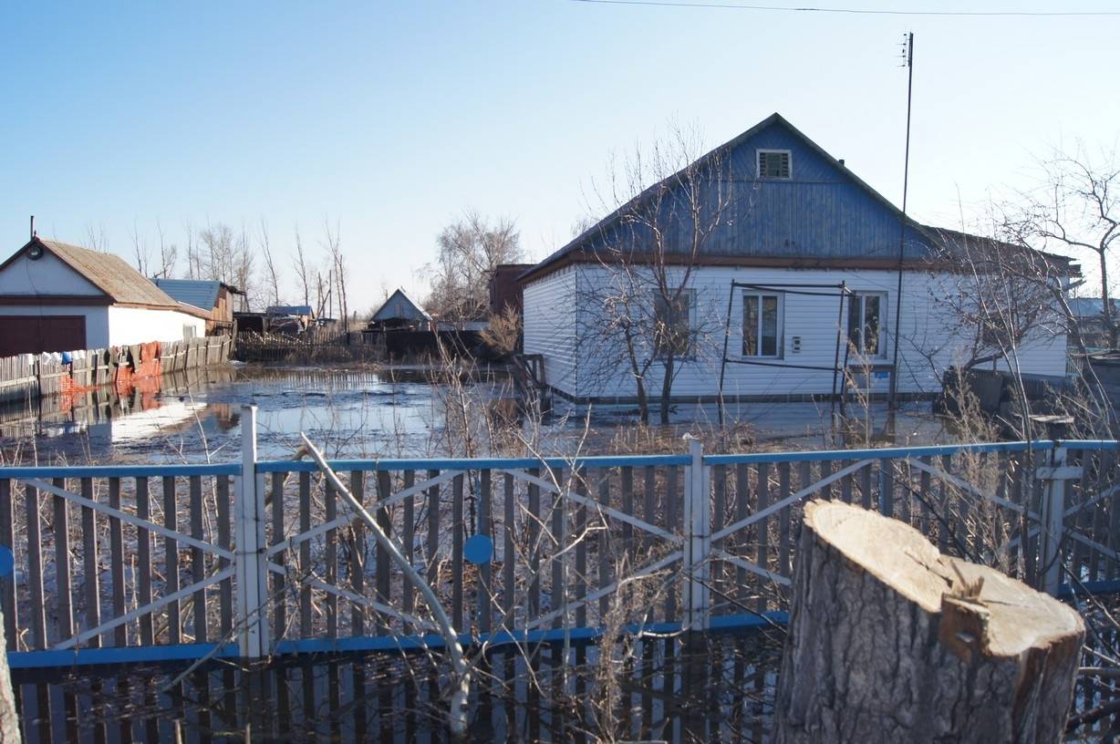 Незатопленных домов в селе всё меньше