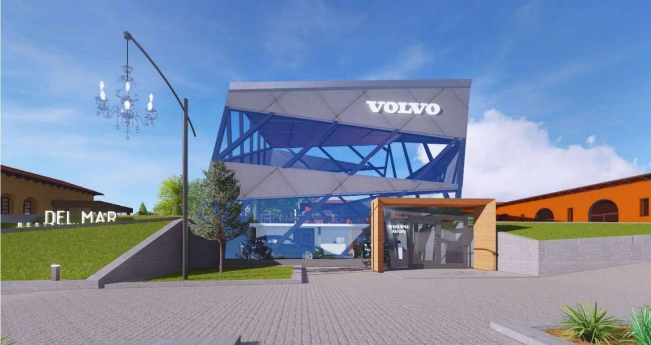 Проект нового volvo-центра