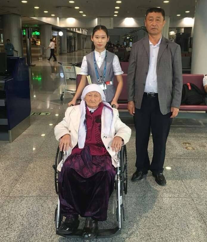 90-летняя Райхан