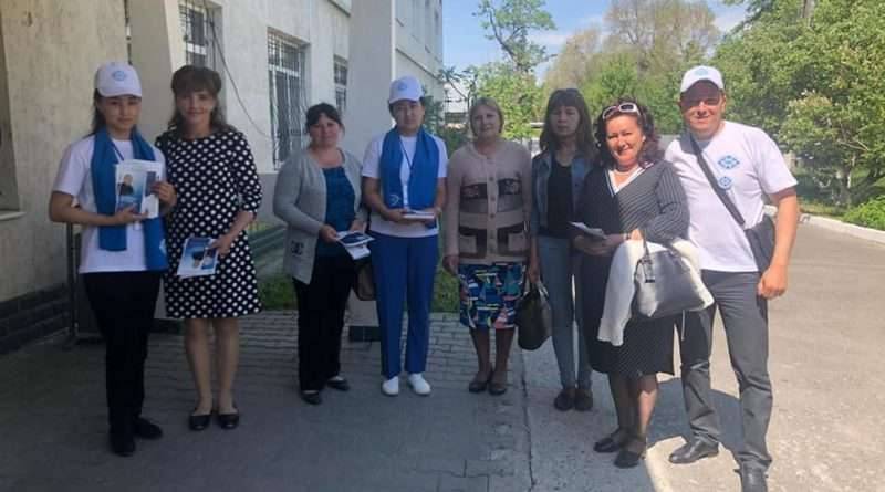 Встреча с избирателями штаба Таспихова с избирателями в Алматинской области