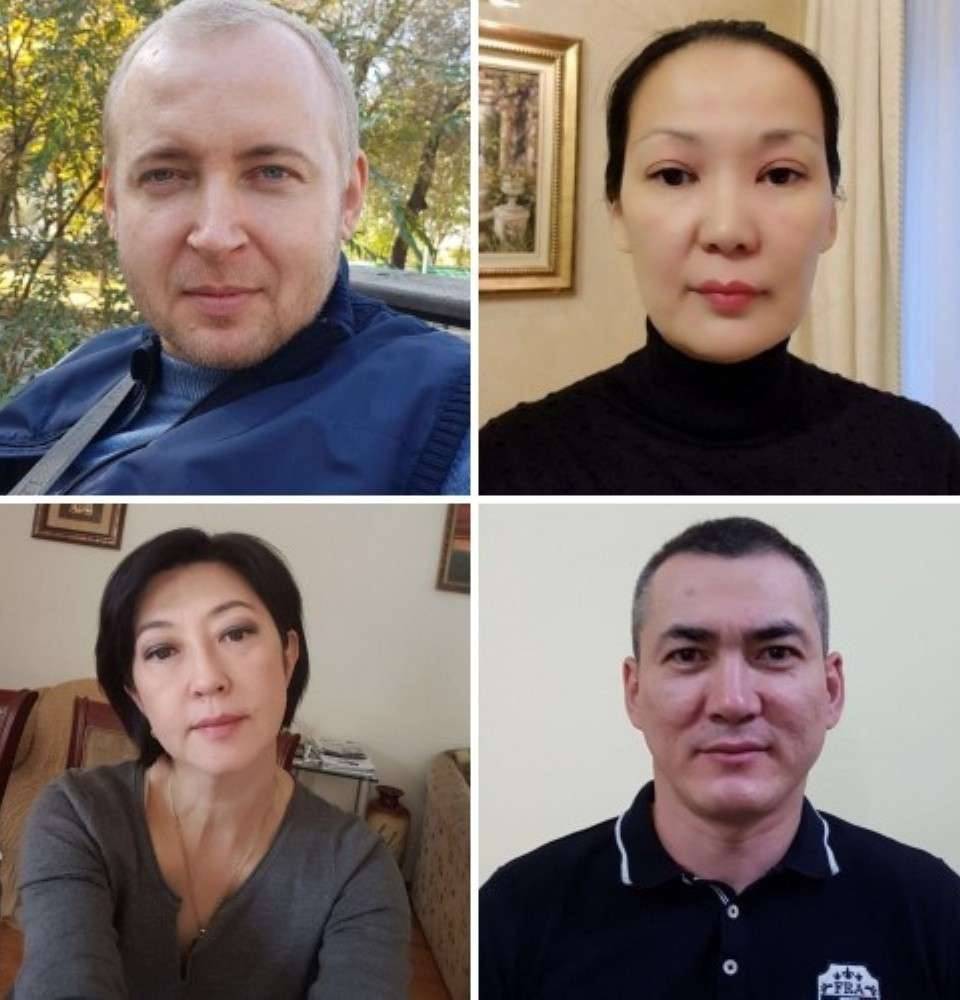 Хаблов, Абдихаимова, Джунусова и Кадесов