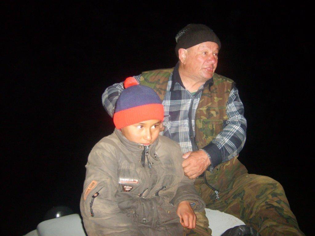 Тургун Рахметов с сыном