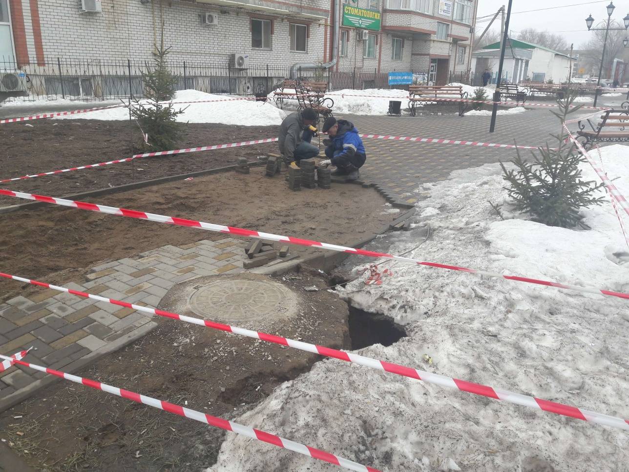 Бульвар уже начали спешно переделывать