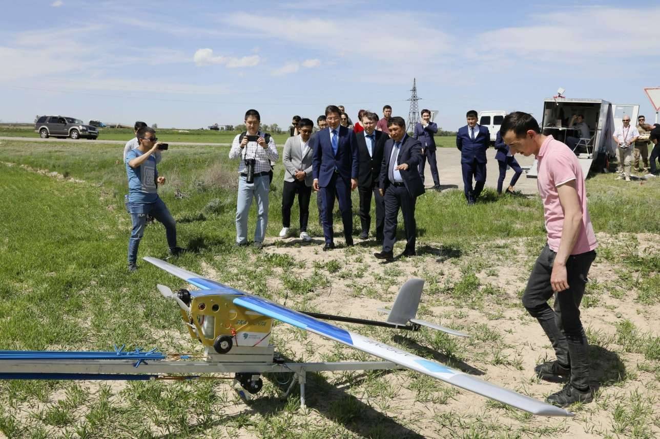 Лётные испытания почтовых дронов "Казпочты"