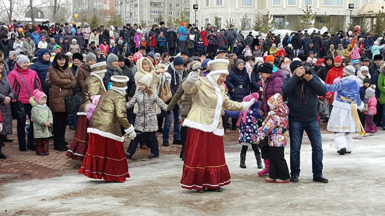 Масленница в Усть-Каменогорске 