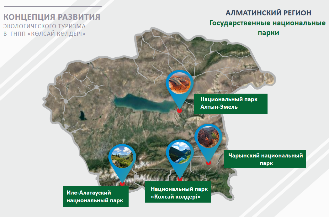 Нацпарки Алматинской области