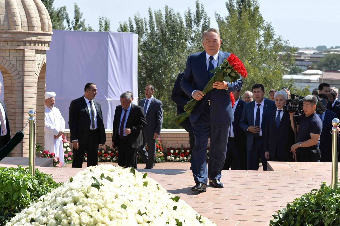 Нурсултан Назарбаев в Самарканде