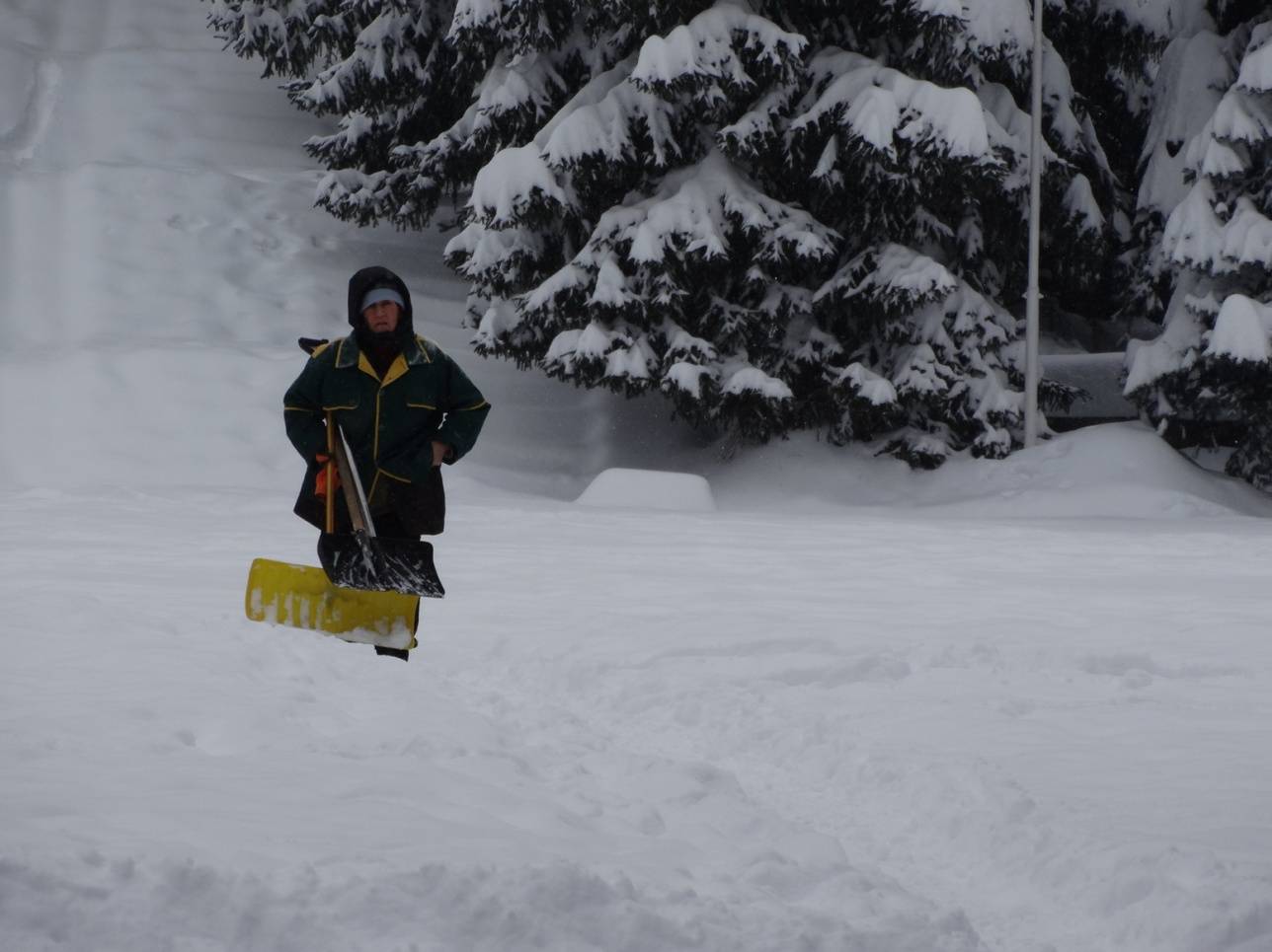 Не всегда лопаты достаточно