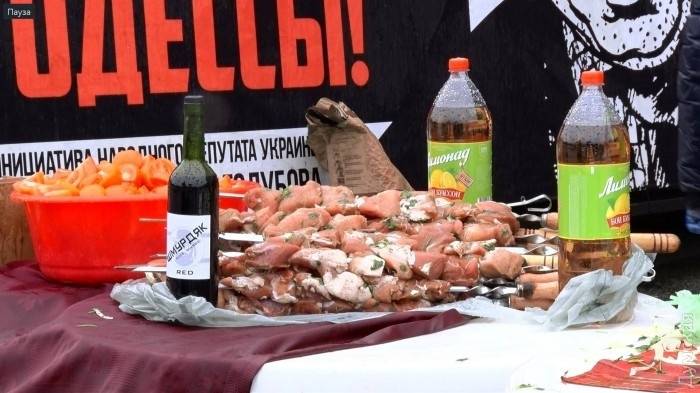 Проводы Саакашвили устроили оппоненты губернатора