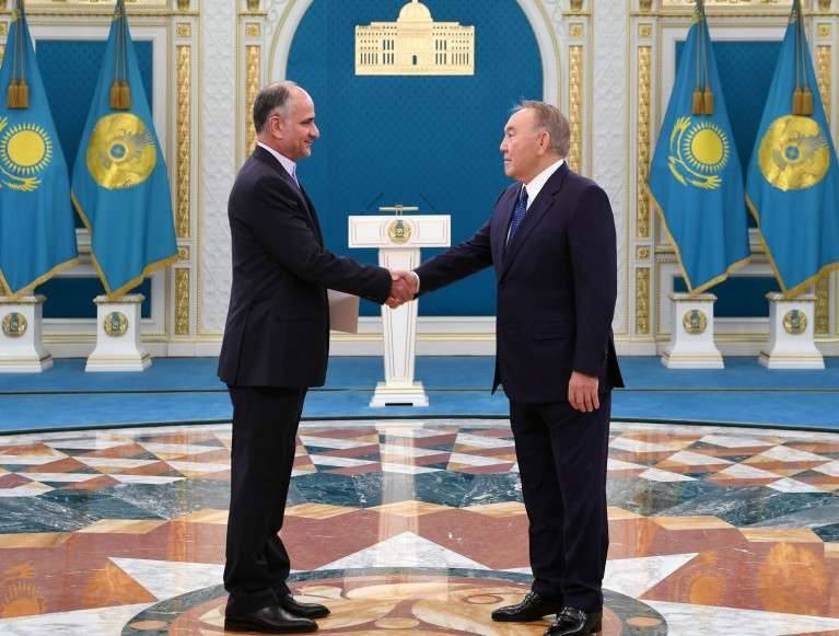 Участие в церемонии принятия верительных грамот