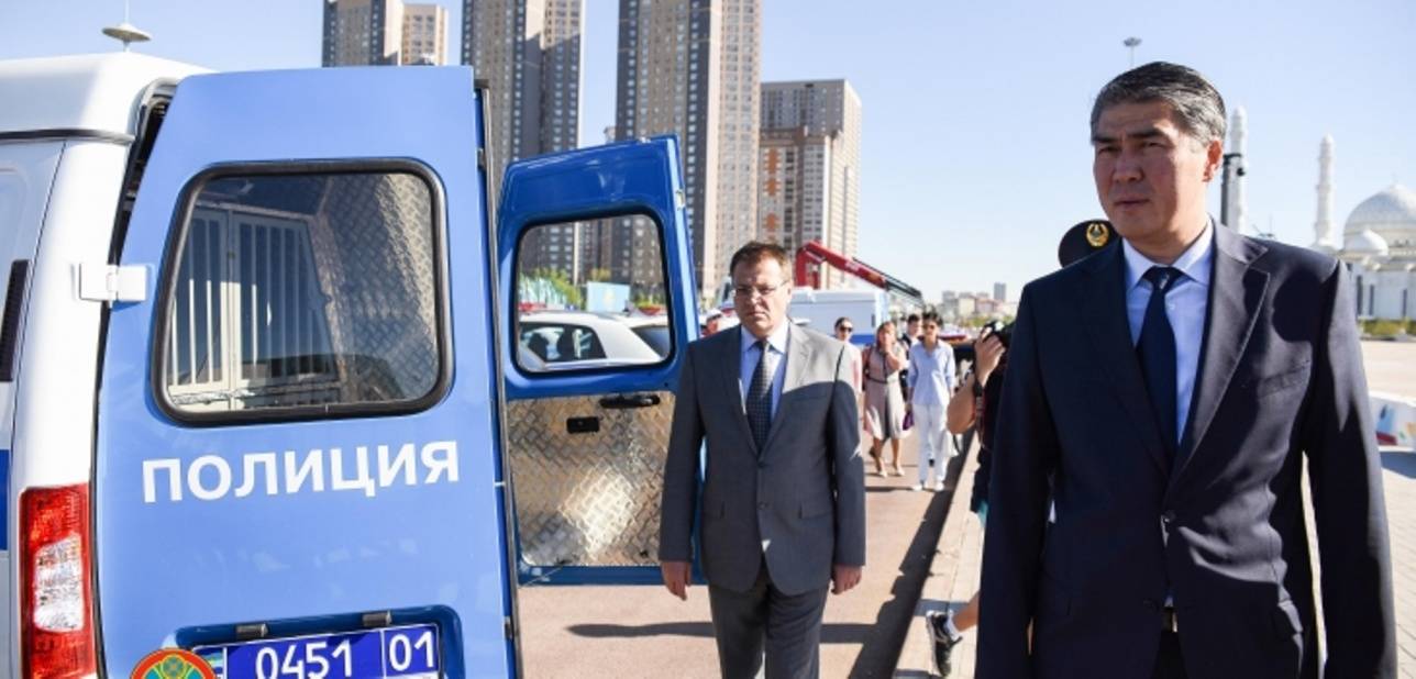 Пополнение автопарка ДВД Астаны