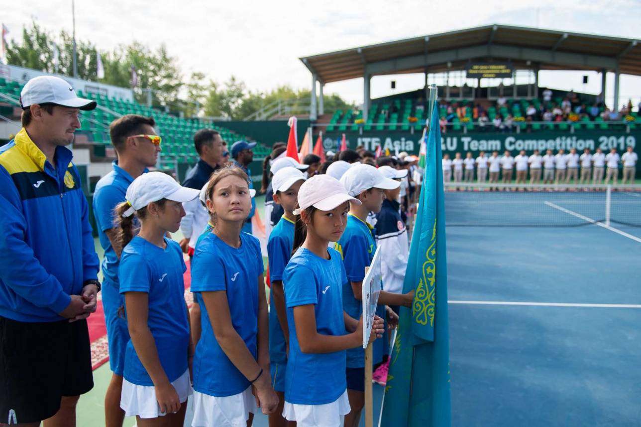 Церемония открытия командного первенства Азии среди детей до 12 лет