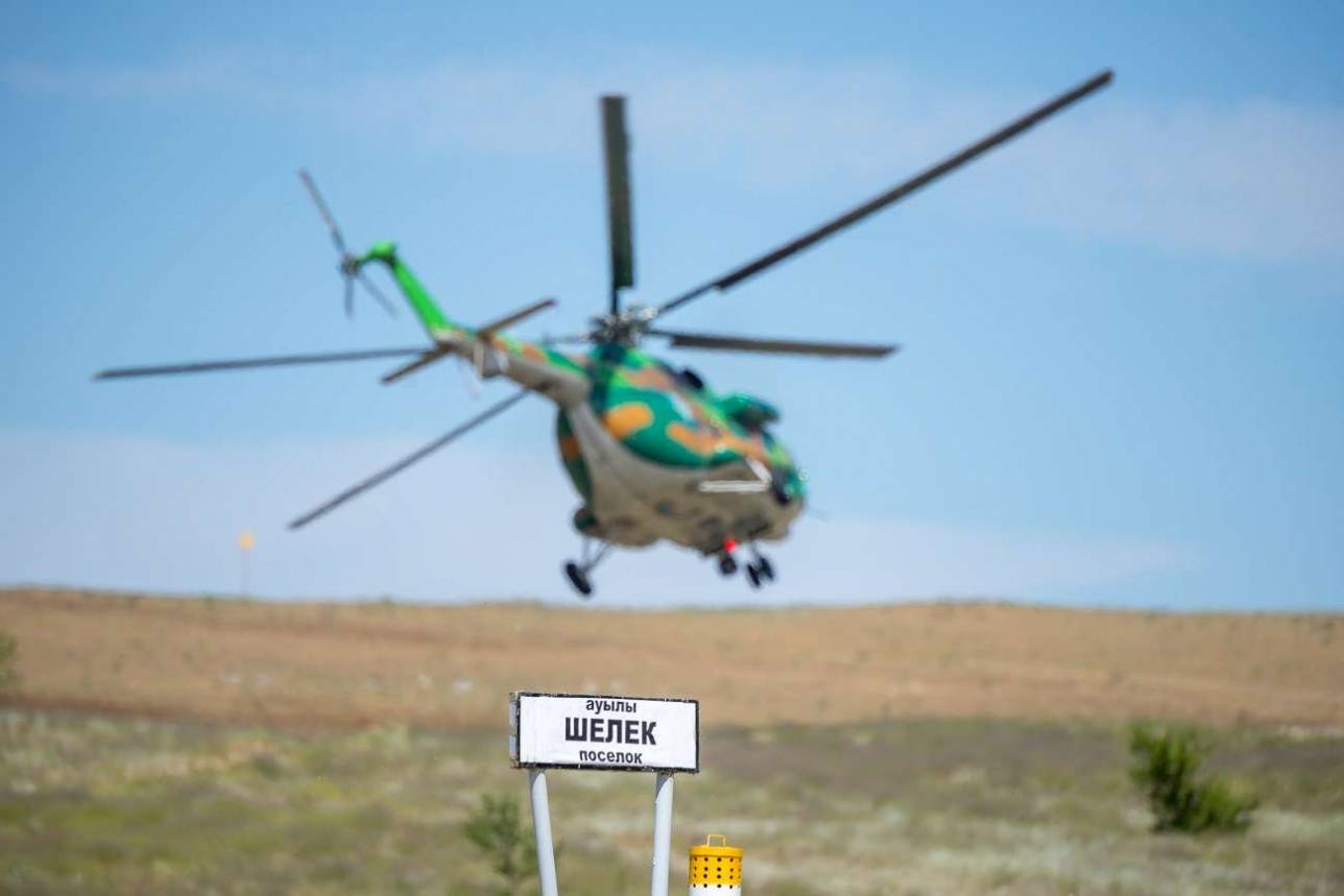 В операциях спецназа активно применяется авиация – вертолеты Ми-171Ш Национальной гвардии и пограничной службы КНБ РК